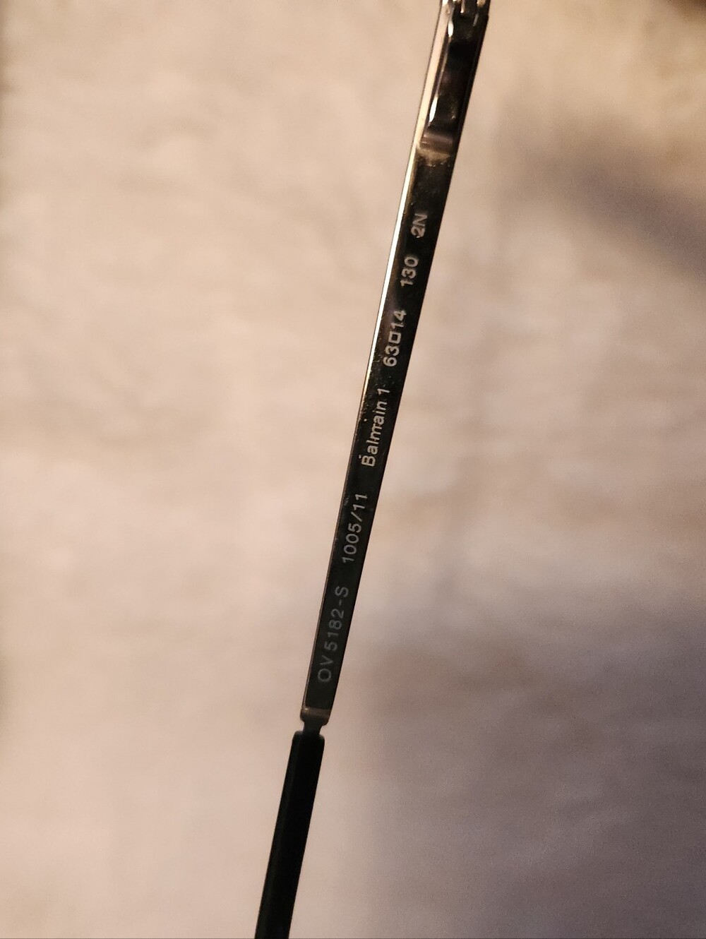 Balmain Black and Silver Sunglasses - Picture 7 of 9